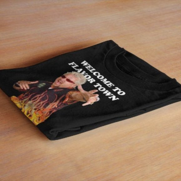 Guy Fieri Shirt Welcome to Flavor Town Shirt - Picture 2 of 2